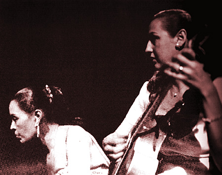 Osborne with Billie Holiday