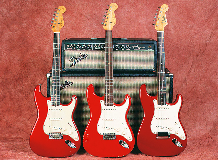 fender red colors