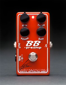 Xotic Intros Timmons Signature Model BB Preamp | Vintage Guitar 