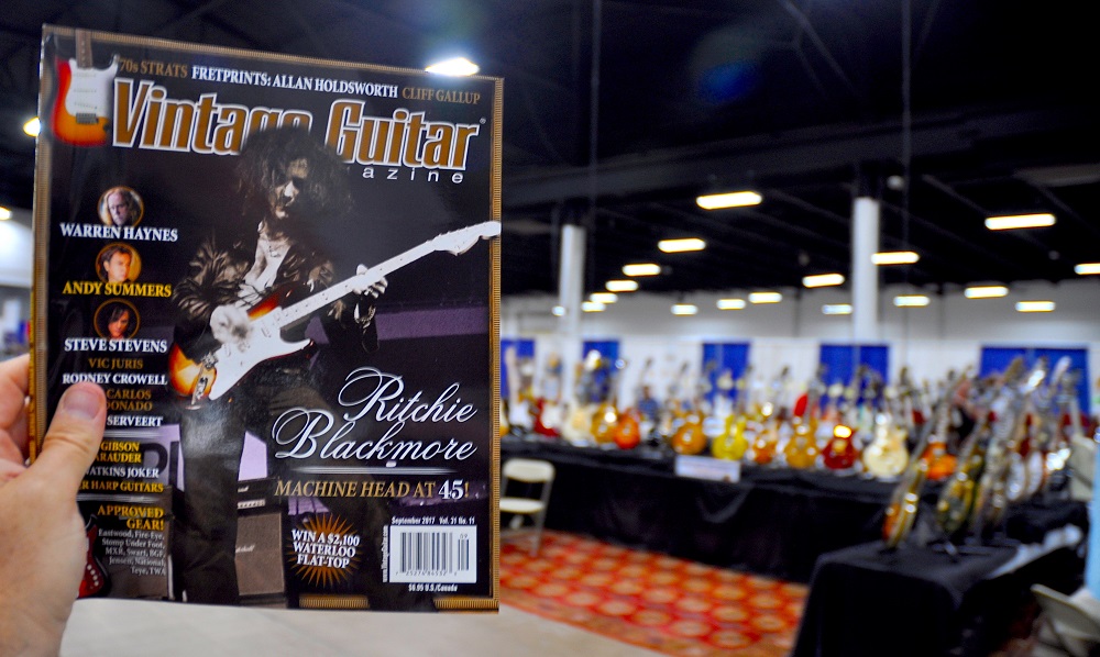 GREAT AMERICAN GUITAR SHOW (SUMMER PHILLY) Vintage Guitar® magazine